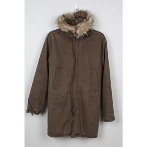 00's John Varvatos Lined Fleece Parka Jacket